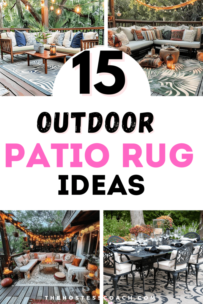 patio outdoor rug ideas