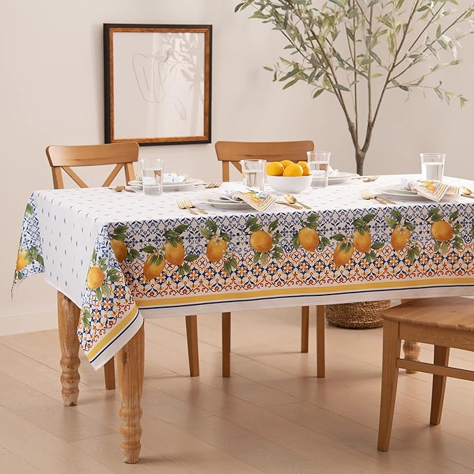 Capri Lemon Tablecloth