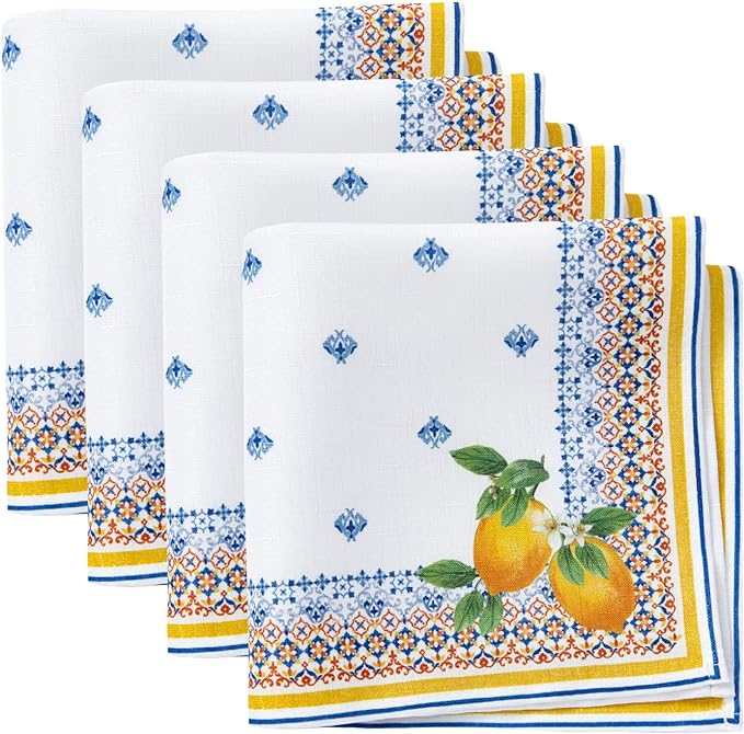 Capri Lemon Napkins