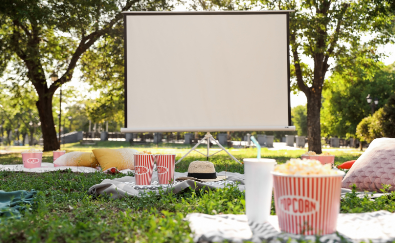 Creating the perfect outdoor cinema setup is all about combining the right equipment with a cozy and inviting atmosphere. 

With these must-haves and fun theme ideas, you’ll be ready to host an unforgettable movie night under the stars. So grab your popcorn, get comfy, and enjoy the show! 🎥🌟