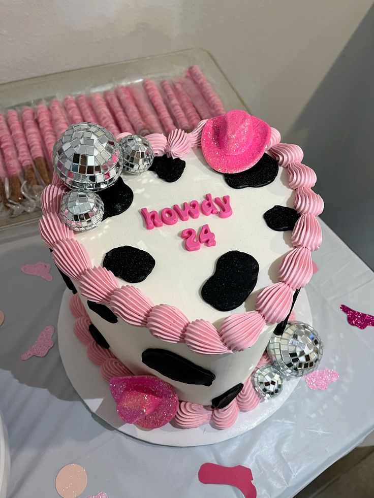 cowgirl party cake